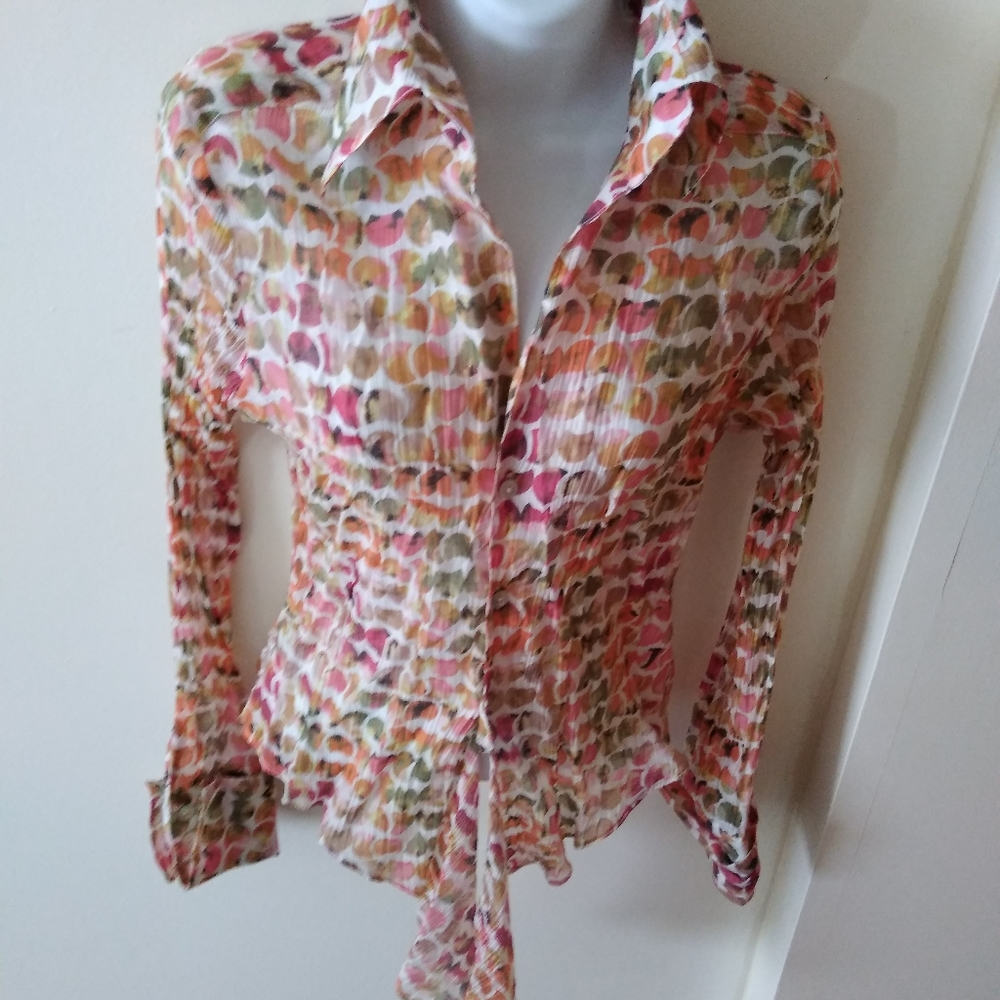 Farinaz Taghavi Multicolored Long-sleeve Blouse